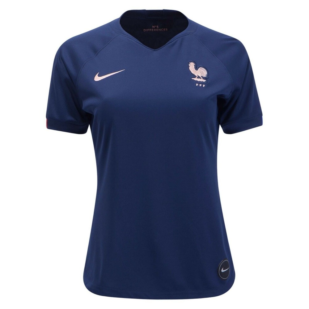 France National Team NIKE 2019 World Cup Home Stadium Jersey Women's SMALL NWT - Picture 2 of 16